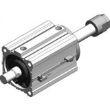 SMC cylinder Basic linear cylinders CQ2 C(D)Q2, Compact Cylinder, Double Acting, Single Rod, XC8/XC9
